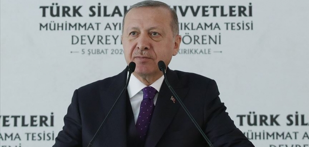 Erdoğan: Yerli savaş uçağımızı 2023’te hangardan çıkaracağız