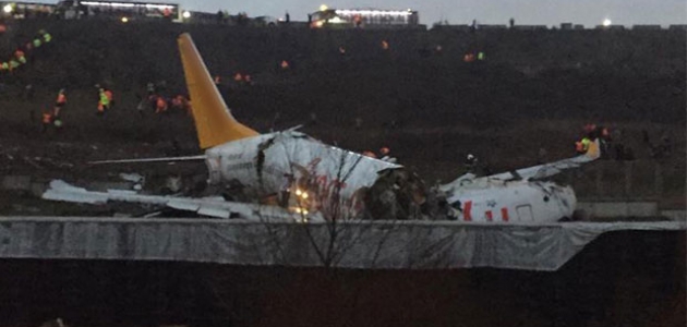 İstanbul Sabiha Gökçen Havalimanı’nda bir uçak pistten çıktı