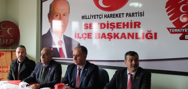 MHP il yönetiminden Seydişehir’e ziyaret