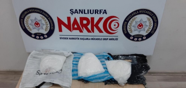 Şanlıurfa’da uyuşturucu operasyonunda 10 kişi tutuklandı