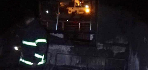 Mardin’de yangın faciası: 3’ü çocuk 4 ölü