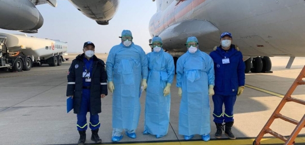 Rusya’dan Çin’e korona virüsüne karşı yardım malzemesi