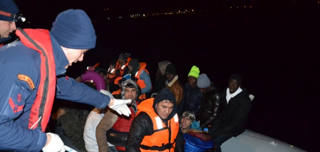 Balıkesir’de 44 düzensiz göçmen yakalandı