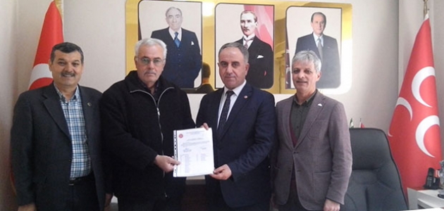 MHP Beyşehir İlçe Başkanlığı’na Nazım Parla getirildi