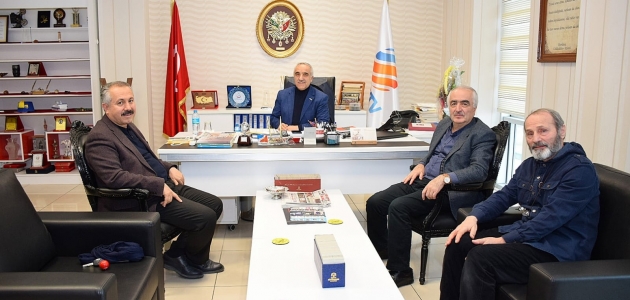 Ahmet Köseoğlu’ndan KONTV’ye ziyaret