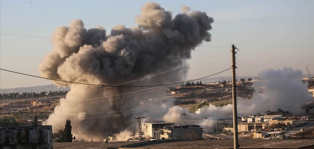 Esed rejiminden İdlib’deki sivil yerleşimlere hava saldırısı: 13 ölü