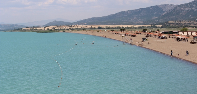 Beyşehir’de Karaburun Plajı’na karavan kamping alanı kurulacak
