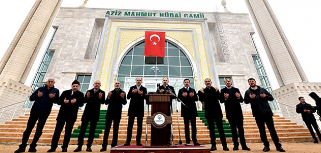 Başkan Altay, Angı ve Kılca, Aziz Mahmut Hüdai Camii’nin açılışına katıldı