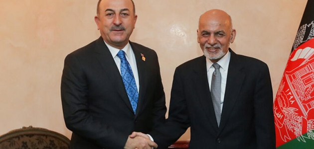 Çavuşoğlu Münih’te Afganistan Cumhurbaşkanı Gani ile görüştü