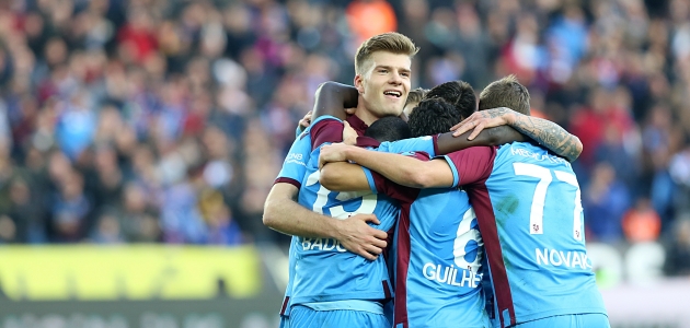 Trabzonspor’un liderlik hasreti sona erdi