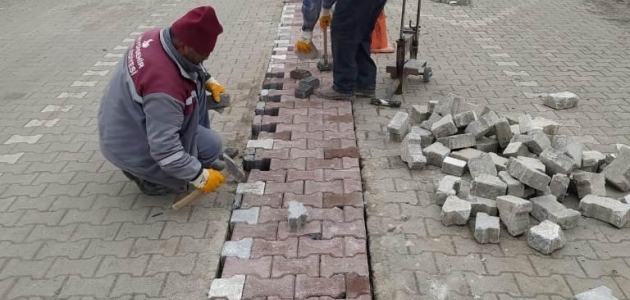 Seydişehir Belediyesi ekiplerinden  bakım onarım