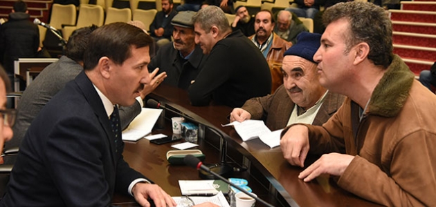 Başkan Hasan Kılca, “Karatay Söz Meclisi”nde vatandaşı dinledi