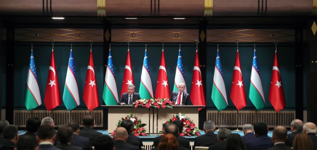 Cumhurbaşkanı Erdoğan: Özbekistan ile ticaretimizi 5 milyar dolara çıkarmayı hedefliyoruz