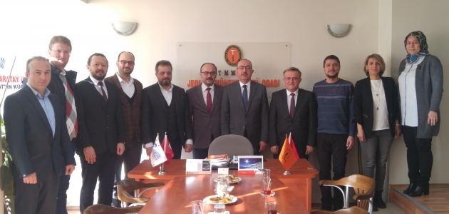 Kavuş'tan Jeoloji Mühendisleri Odasına ziyaret