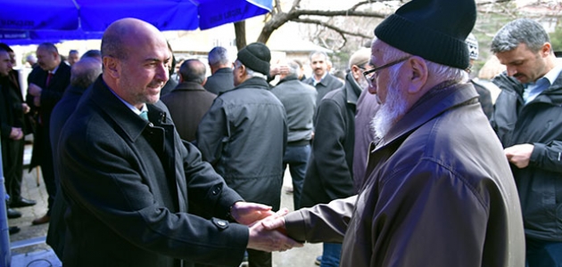 Başkan Pekyatırmacı Akabe Camii’nde vatandaşlarla buluştu