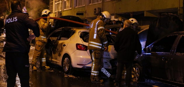 İstanbul’da 9 araç kundaklandı