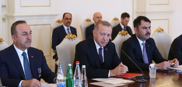 Erdoğan: Hedef ticaret hacmini 15 milyar dolara çıkarmak