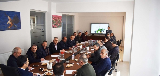 Seydişehir’de tarım ve hayvancılık konulu toplantı yapıldı