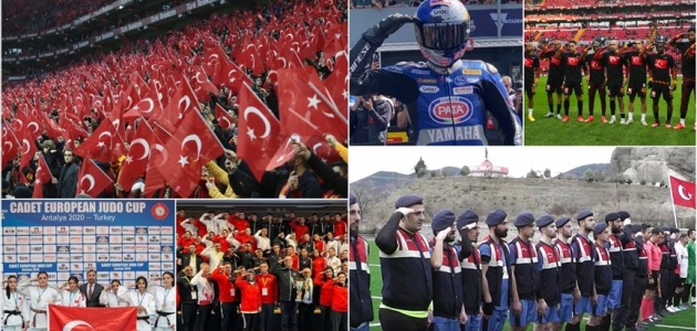 Türk spor camiası Mehmetçik için ’tek yürek’