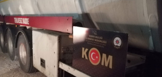 Konya’da 28 bin 300 litre kaçak akaryakıt ele geçirildi