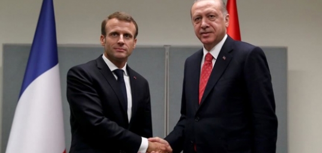 Erdoğan ile Macron İdlib’i görüştü