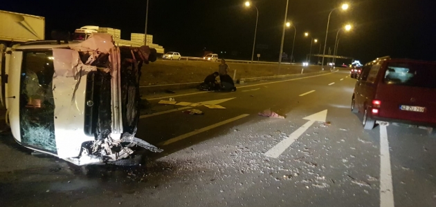 Konya’da 4 araç kazaya karıştı: 1 ölü, 10 yaralı