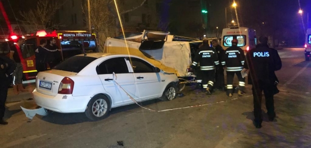 ​Konya’da kaza: Biri ağır 5 yaralı