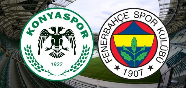 Fenerbahçe, Konyaspor’a konuk olacak
