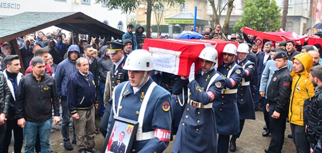 Kazada ölen Samsunlu uzman onbaşı toprağa verildi