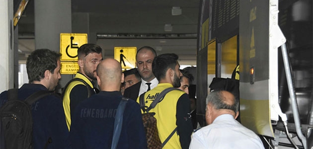 Fenerbahçe kafilesi, Konya’ya geldi