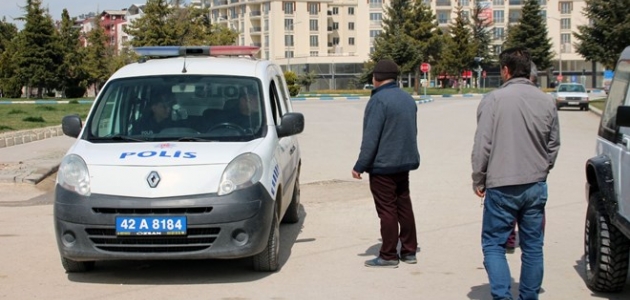 Konya’da karantina kurallarına uymayan çifte 6 bin 300 lira ceza