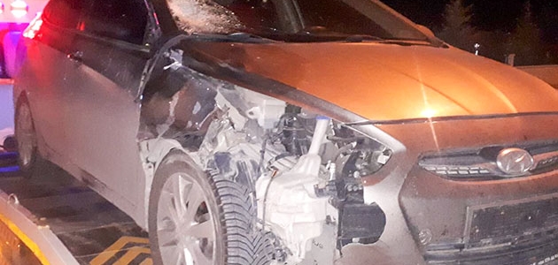 Konya’da otomobilin çarptığı yaya ağır yaralandı