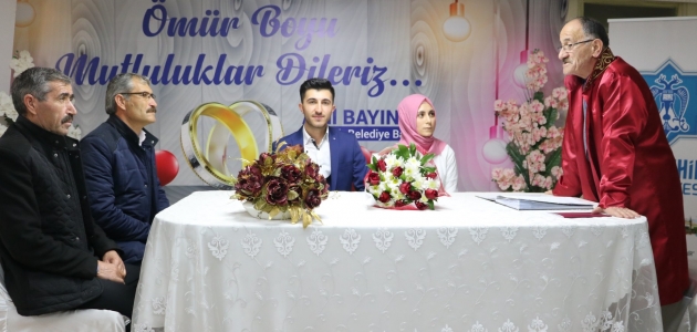 Beyşehir’de nikah işlemlerinde koronavirüs tedbiri