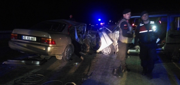 Konya’da feci kaza: 5 ölü