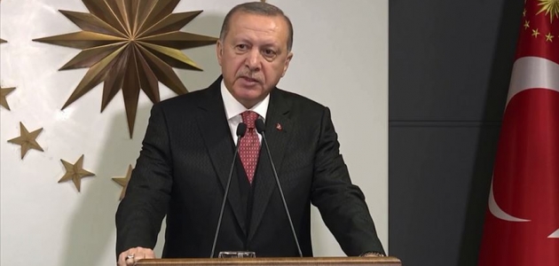 Cumhurbaşkanı Erdoğan: Milli Dayanışma kampanyası başlatıyoruz