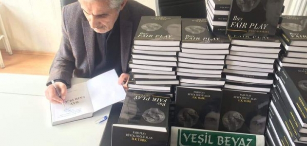 Dünya Fair Play Ödülü alan ilk Türk’ün kitabı çıktı