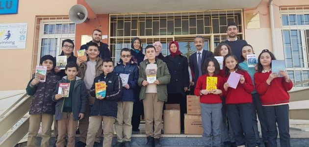 Konya’da ‘Kardeş Kütüphane’ler okullarda yerini aldı
