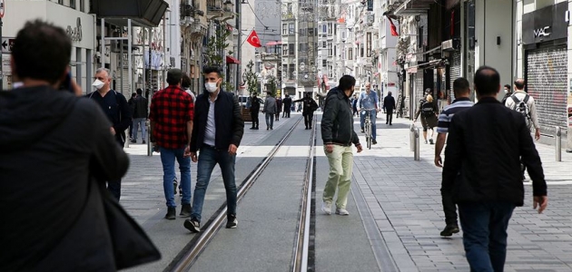 Taksim Meydanı ve İstiklal Caddesi’nde maske zorunluluğu