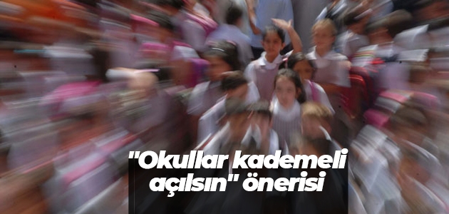 Türk Eğitim Derneği’nden “okullar kademeli açılsın“ önerisi
