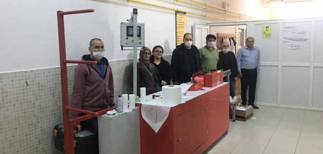 Seydişehir de Meslek Lisesinde, günde 20 bin maske üretilecek