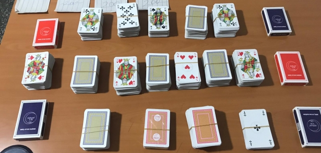 Konya’da kumar oynayan 11 kişiye 37 bin 800 lira ceza