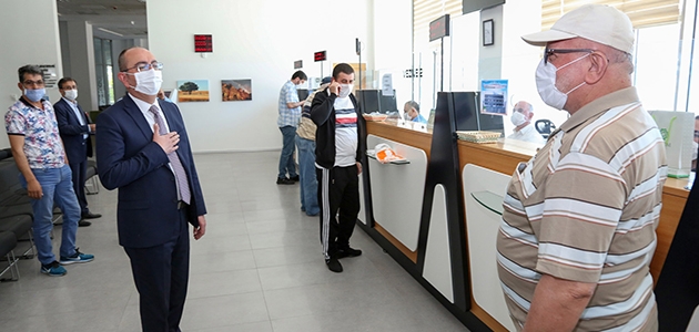 Başkan Kavuş, Meram Belediyesi personeliyle bayramlaştı