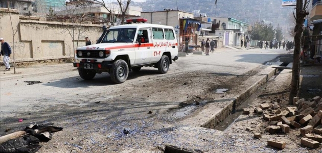 Afganistan’da bombalı saldırıda 11 polis hayatını kaybetti
