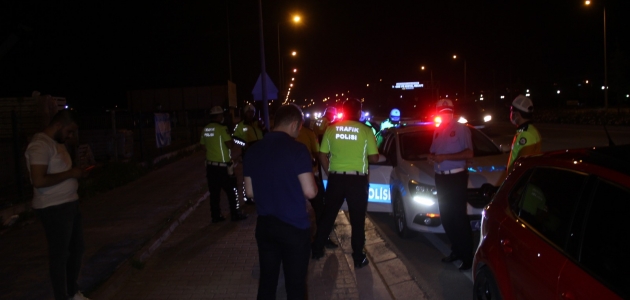 Konya’da 60 kilometrelik polis şüpheli kovalamacası