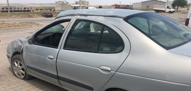 Konya’da otomobil devrildi: 1 yaralı