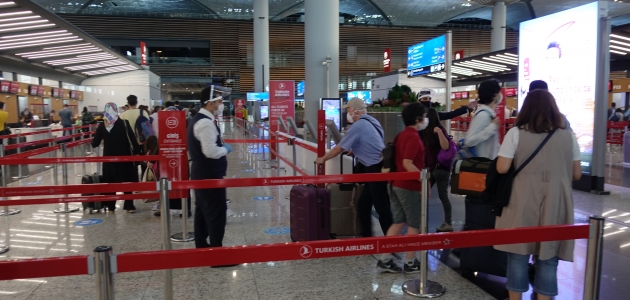 İstanbul Havalimanı’nda yurt dışı uçuşları yeniden başladı