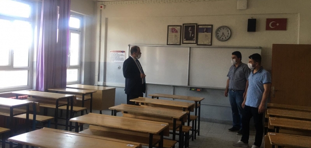 Seydişehir’de LGS’nin yapılacağı okullar dezenfekte edildi