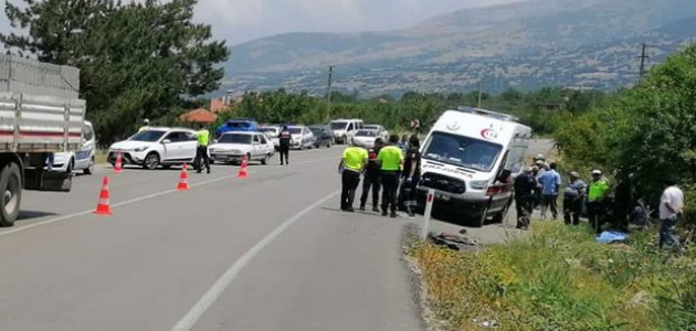 Konya-Isparta yolunda kaza: 1 ölü