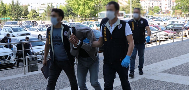 Konya dahil 8 ilde suç örgütü operasyonunda 8 tutuklama