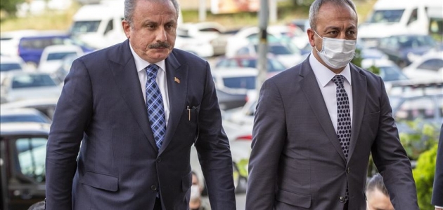 TBMM Başkanı Şentop, MHP Genel Başkanı Bahçeli’yi ziyaret etti